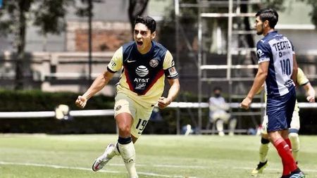 Santiago Naveda debuta en Primera División con el Club América