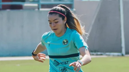 Katty Martínez marca gol en los primeros cuatro minutos del encuentro Águilas Vs Pumas Femenil 