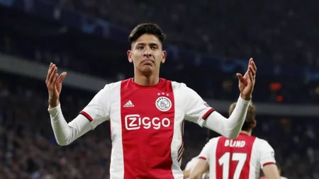 Edson Álvarez se pone histórico objetivo con el Ajax de Holanda