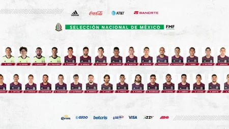 Los jugadores del América que fueron convocados por la Selección Mexicana para la Concacaf Nations League
