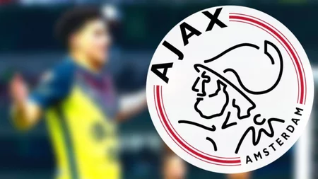 Sánchez y escudo del Ajax