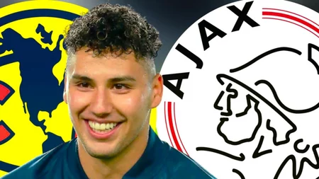 Jorge Sánchez, escudos de América y Ajax