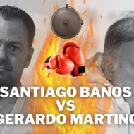Santiago Baños y Gerardo Martino