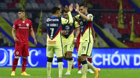 América se beneficia por la derrota del Toluca ante Atlético San Luis