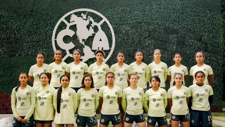 Jugadoras del Club América Femenil Sub 17
