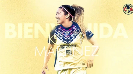 Oficial | Katty Martínez es nueva futbolista del Club América Femenil
